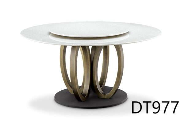 DT977大理石圓桌